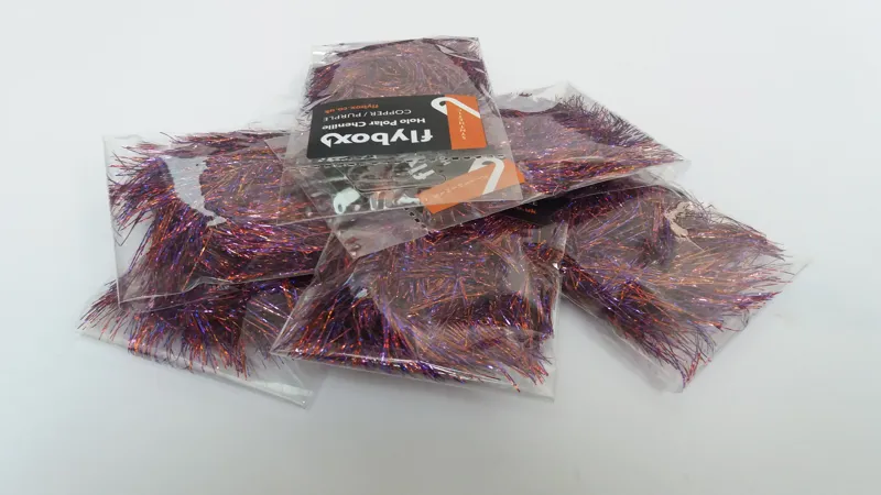 Flybox Holo Polar Chenille in Purple and Copper-1